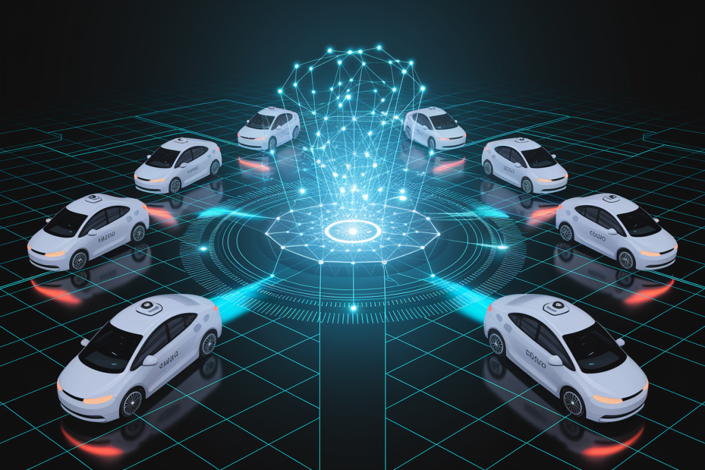 네트워크로 연결된 자율주행 차량 데이터 시스템