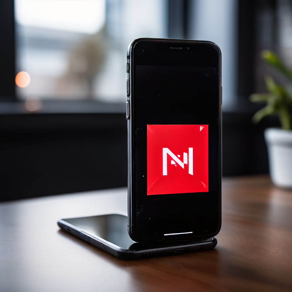 스마트폰 화면에 빨간색으로 금지 표시가 된 NFC 아이콘과 함께 오류 아이콘이 나타나 있는 모습이다.